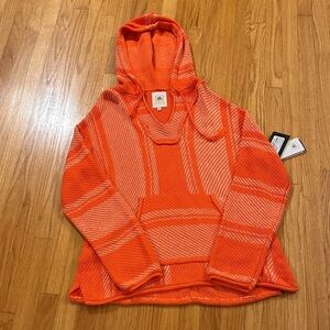 BRAND NEW Rip Curl Orange Hooded Poncho